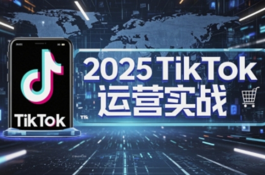 2025TikTok电商运营，掌握TikTok店铺运营核心技巧，实现低成本高转化-长青终点站