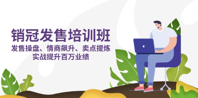 （14203期）销冠 发售培训班：发售 操盘+情商 飙升+卖点 提炼，实战提升百万业绩-长青终点站